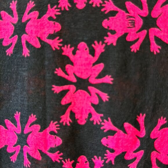 Lilly Pulitzer Frog Print Girls Polo Dress - Picture 4 of 4